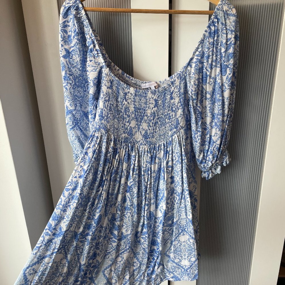Flowy mini dress